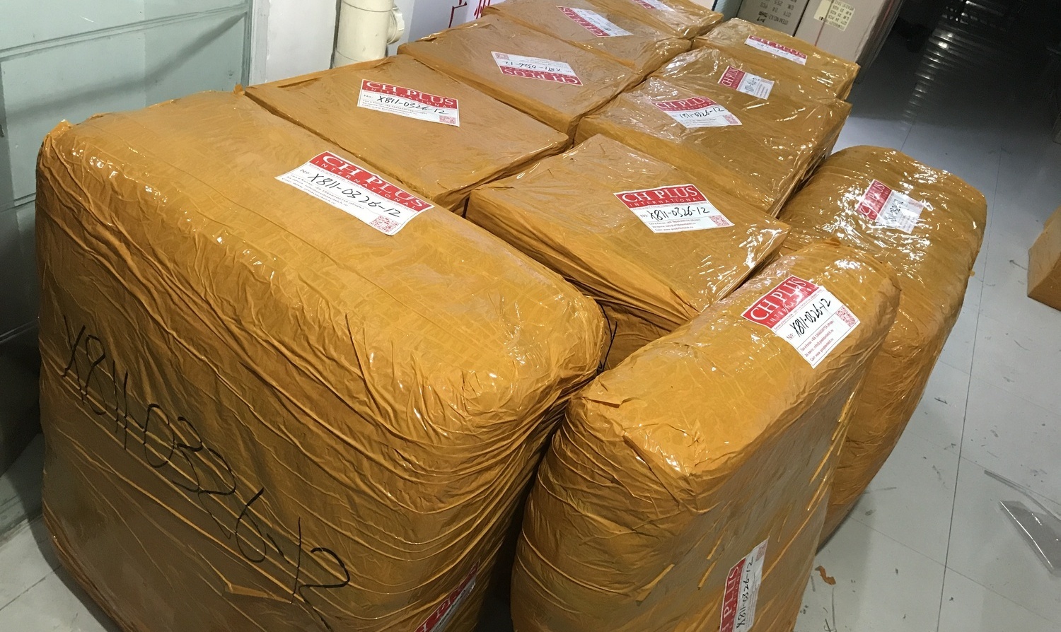 Упаковка груза перед отправкой из Китая